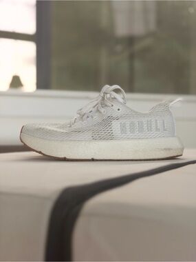 NOBULL White Mesh Athletic Shoe